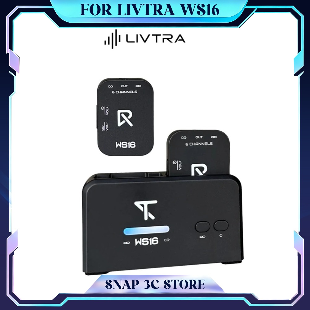 In Ear Monitor Iem - نظام مراقبة صوتية لاسلكي LIVTRA WS16
