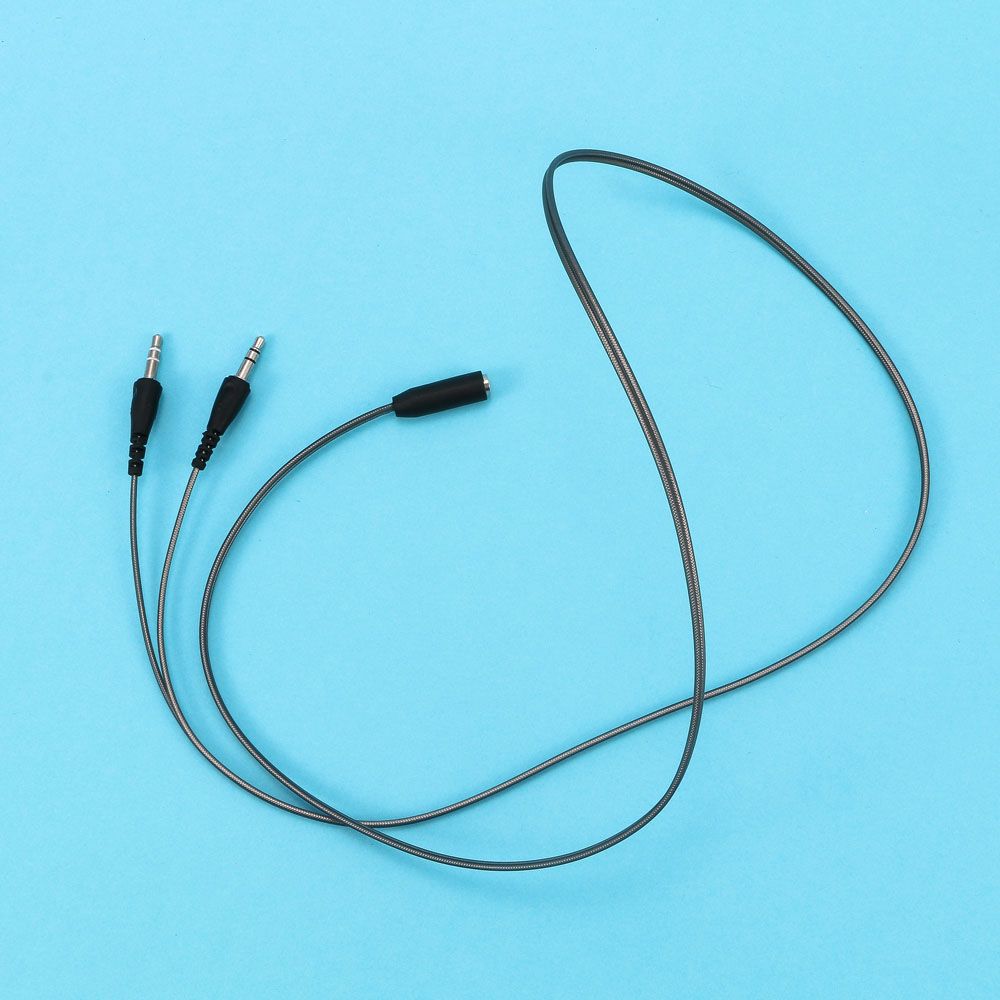 Earphone Splitter Jack - 1 متر 3.5 مللي متر أنثى