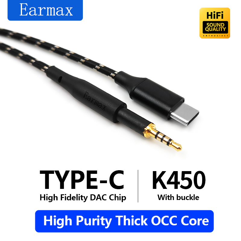 Usb C Earphone - لسماعات AKG Q460 K480 K450 K452