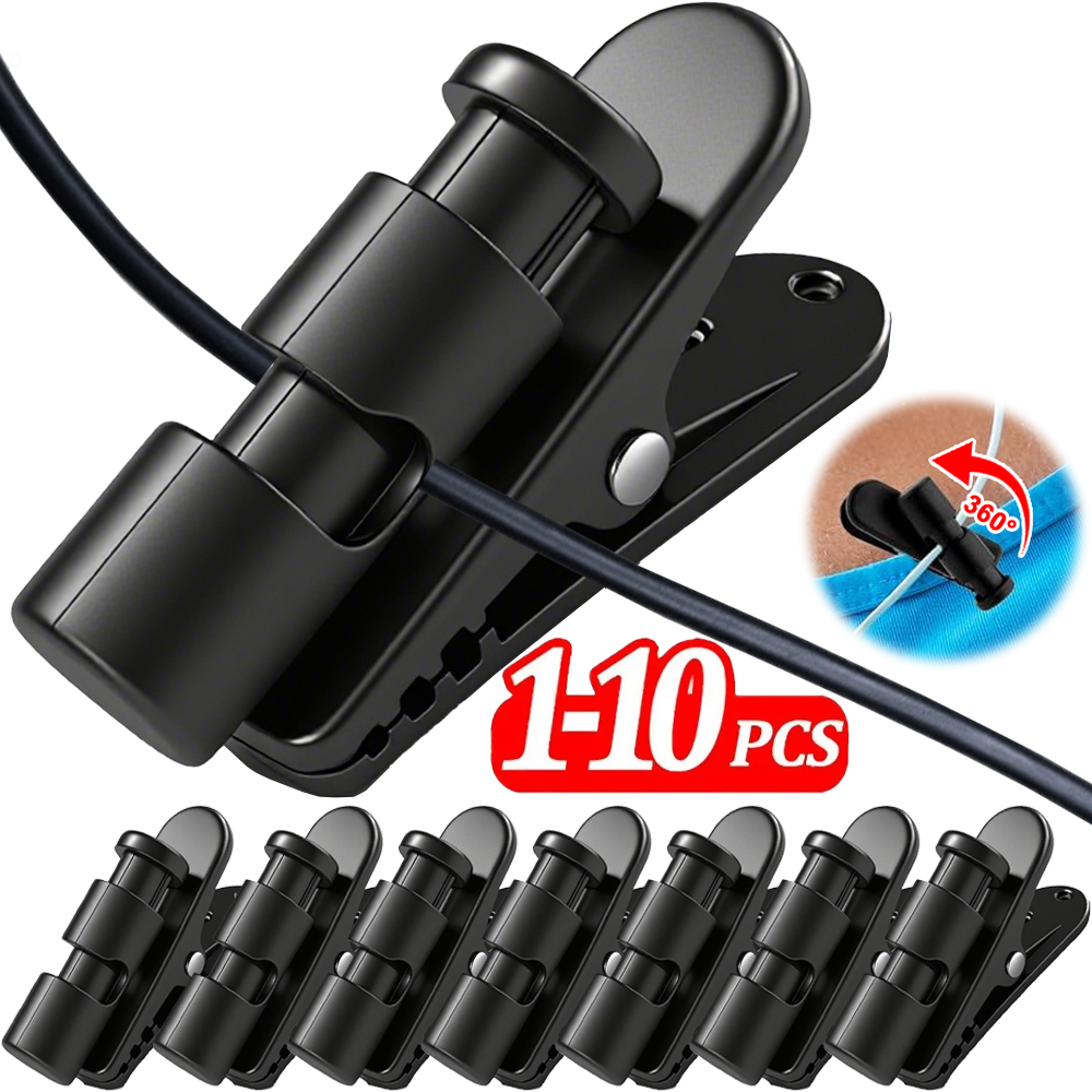 مشابك تثبيت سماعات الرأس (1-10 - مراجعة Wired Earphone Mic وسعره
