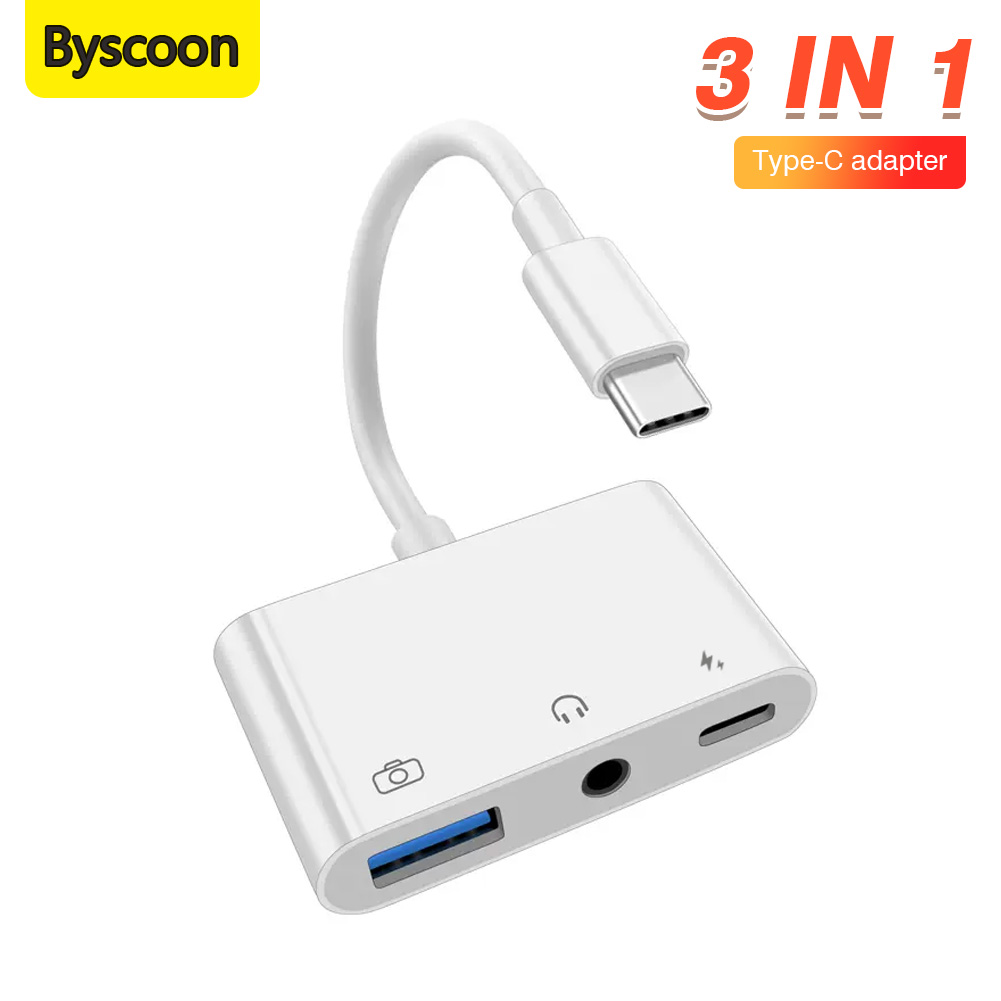 محول صوتي 3 في 1 من النوع C إل - مراجعة Earphone Splitter Jack وسعره
