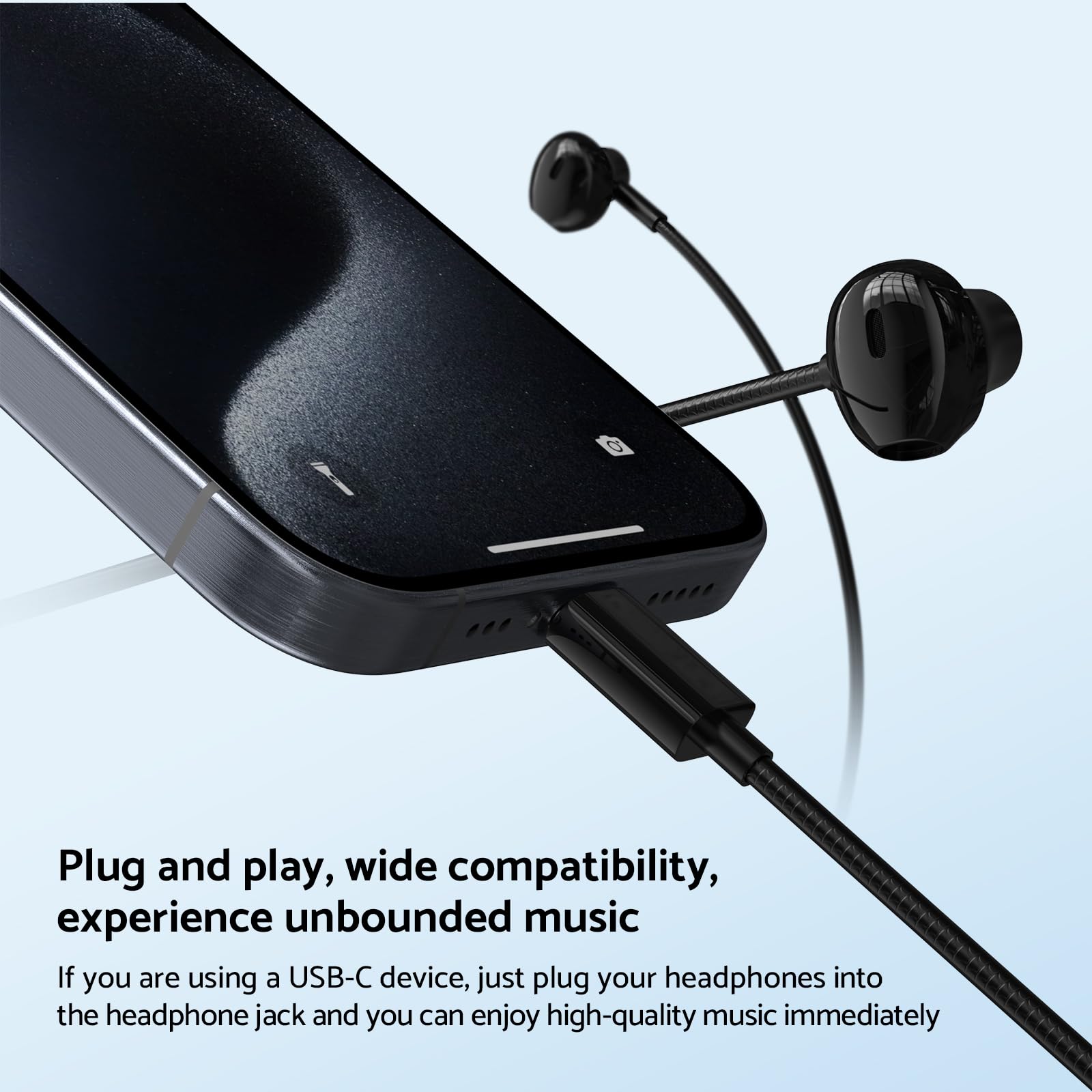 سماعة رأس سلكية داخل الأذن HiF - مراجعة Wired Earphone Mic وسعره