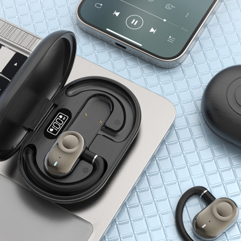 سماعات أذن JM18 بخطاف للترجمة، - مراجعة Sports Earphone Hook وسعره