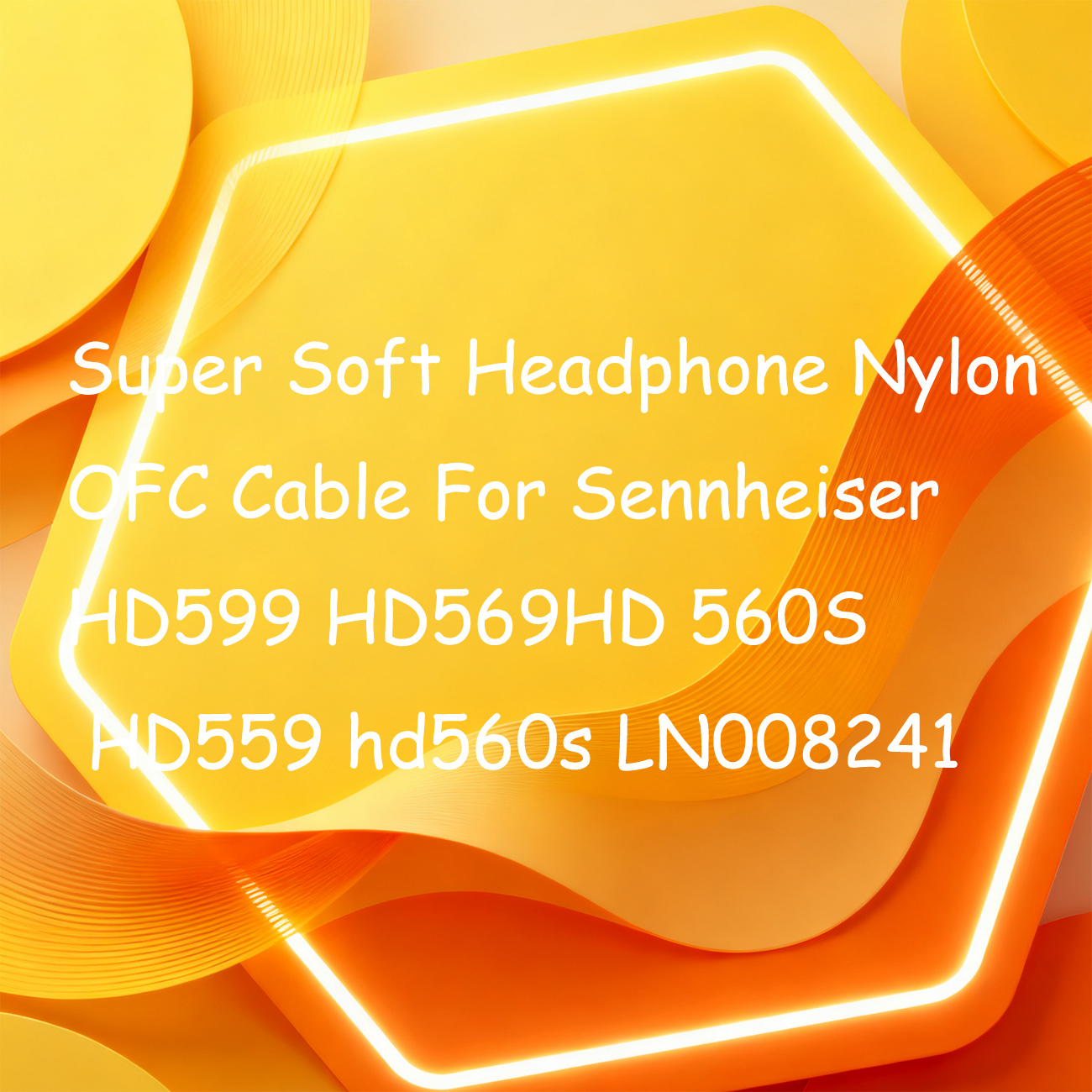 كابل سماعات نايلون OFC فائق ال - مراجعة Sennheiser Headphone Hd 560S وسعره