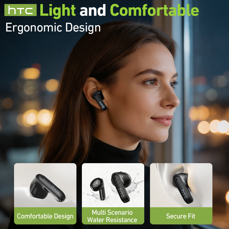 سماعات ألعاب لاسلكية من hTC مع - مراجعة Usb C Earphone وسعره