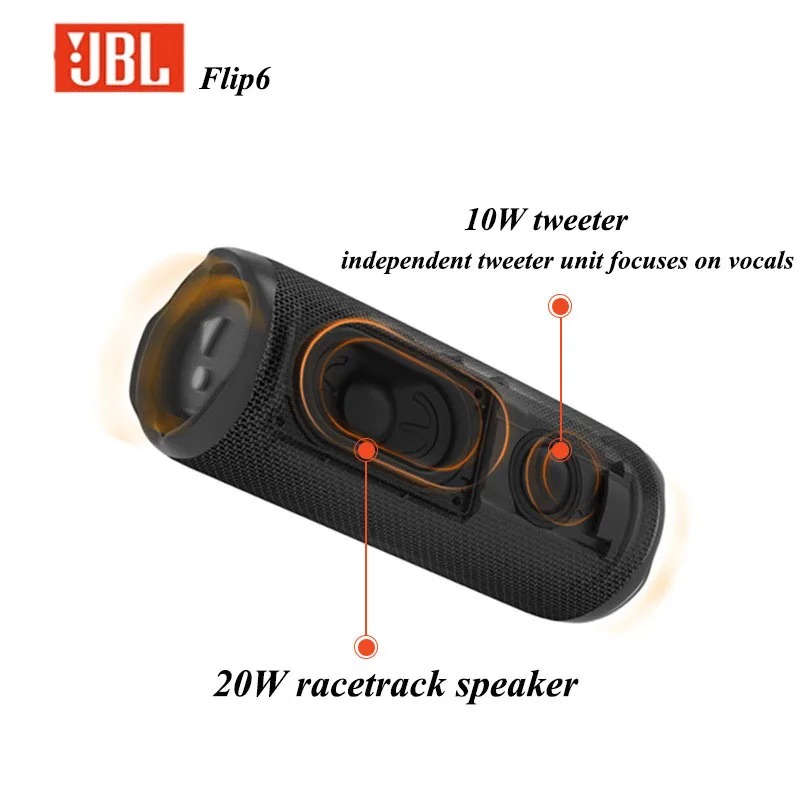 مكبر صوت JBL FLIP6 بلوتوث للحف - مراجعة Jbl Speaker Flip 6 وسعره
